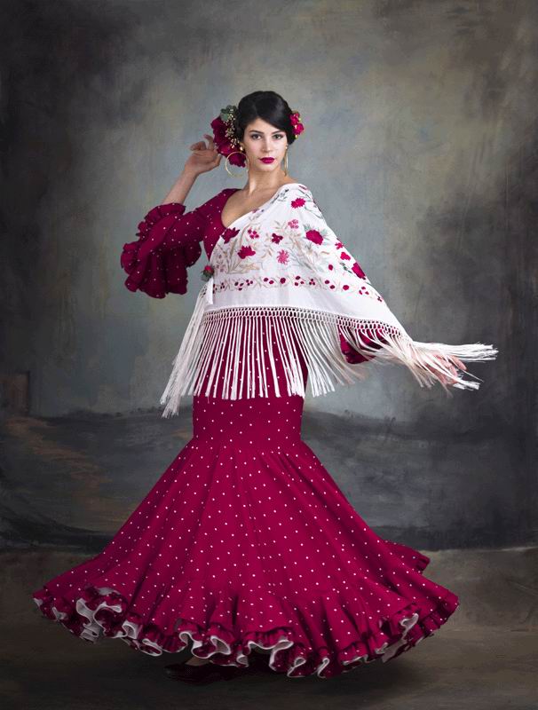 Robe de Flamenca modèle Cañí. 2022